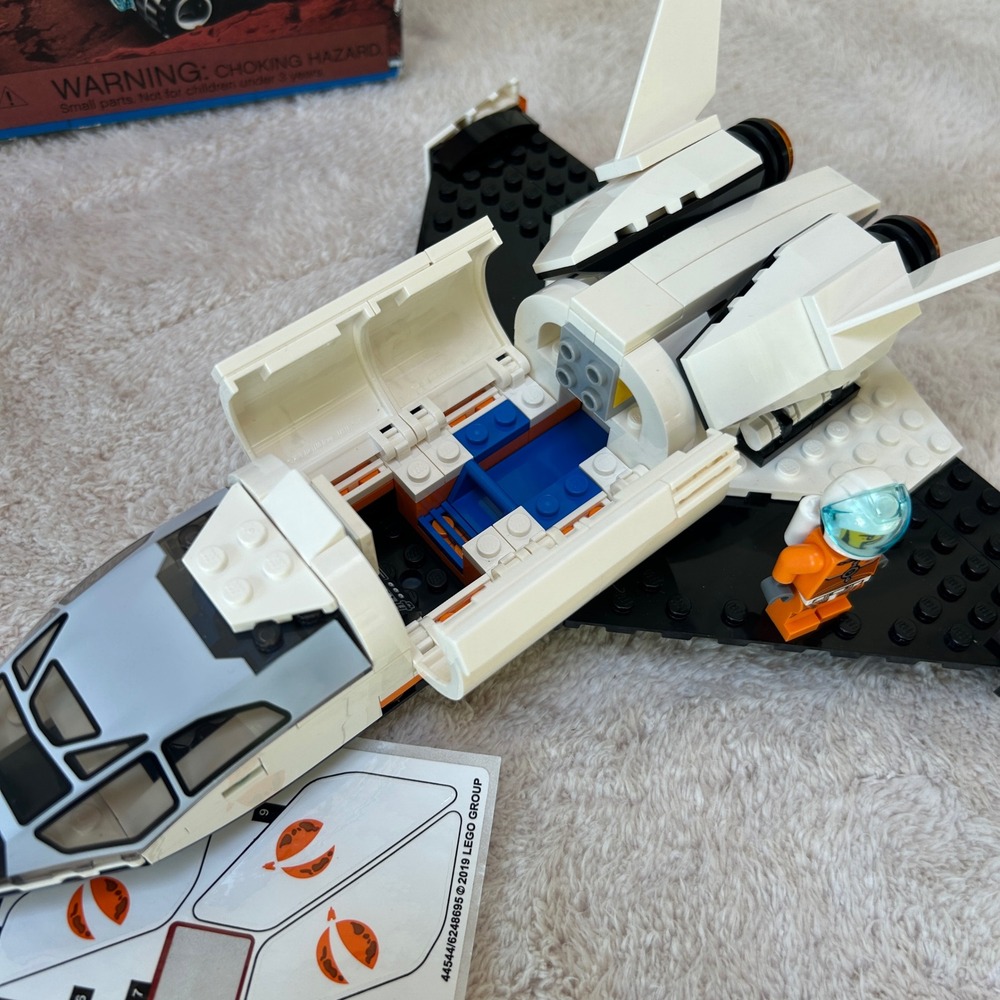 LEGO City Mars Research Shuttle 60226 NASA Inspired Space Set with Box & Manuals - Picture 3 of 8